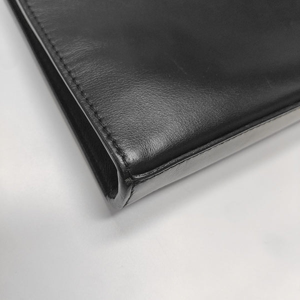 Quilted Calfskin Tote Bag Black