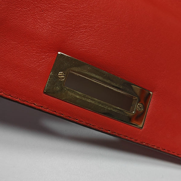 Calfskin Top Handle Bag Multicolor