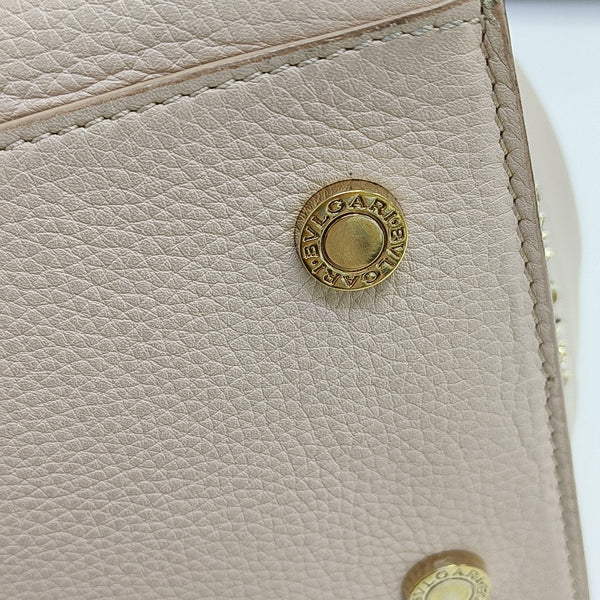 Calfskin Top Handle Bag Pink