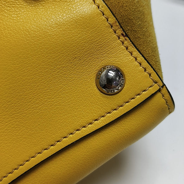 Calfskin Tote Bag Yellow