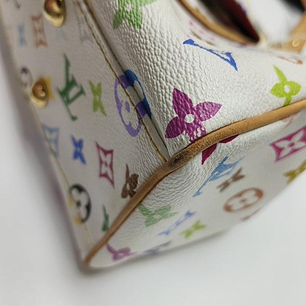 LV × TM AURELIA Monogram Coated Canvas White