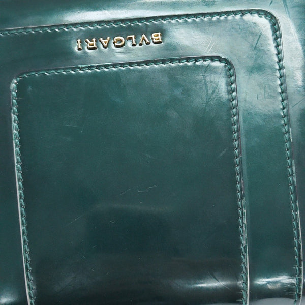 SERPENTI FOREVER Small Patent Leather Green
