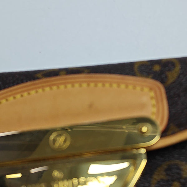 BEVERLY MM Monogram Coated Canvas Brown