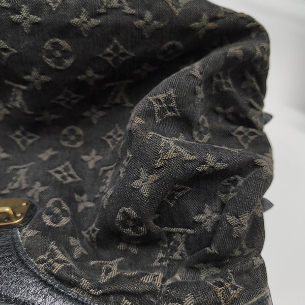 SOLAR Monogram Denim Black