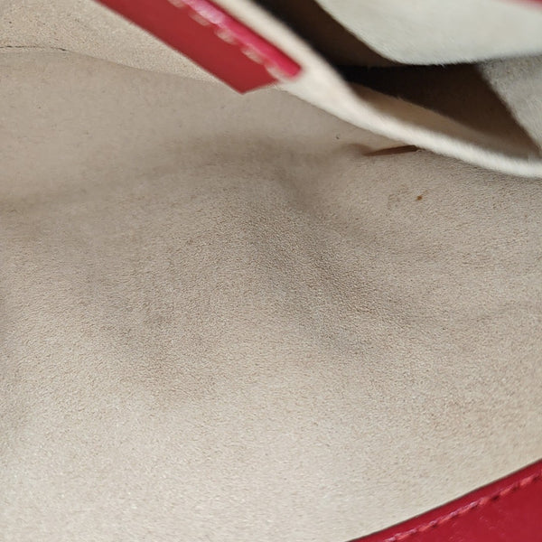 GG Marmont Small Quilted Calfskin Red