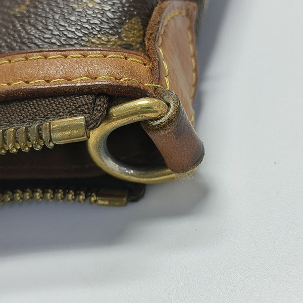 PALERMO GM Monogram Coated Canvas Brown