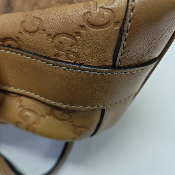 Ligne Shima Monogram Calfskin Brown