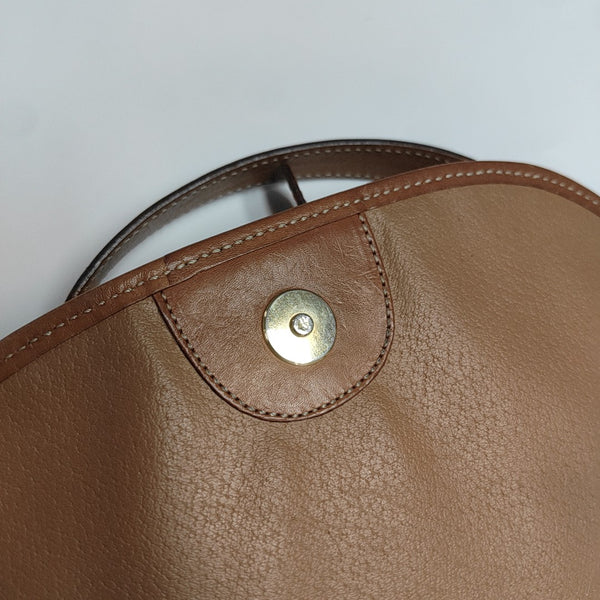 MACADAM CLUTCHES Coated Canvas Brown