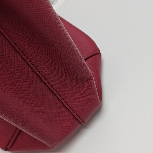 Galleria Medium Saffiano Calfskin Red