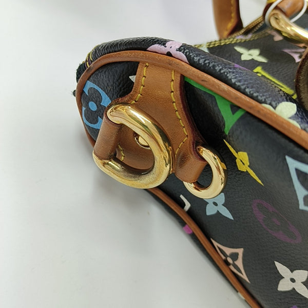 LV × TM RITA Monogram Coated Canvas Black
