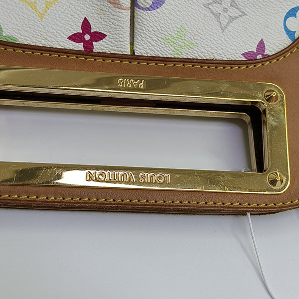 LV × TM JUDY MM Monogram Coated Canvas White