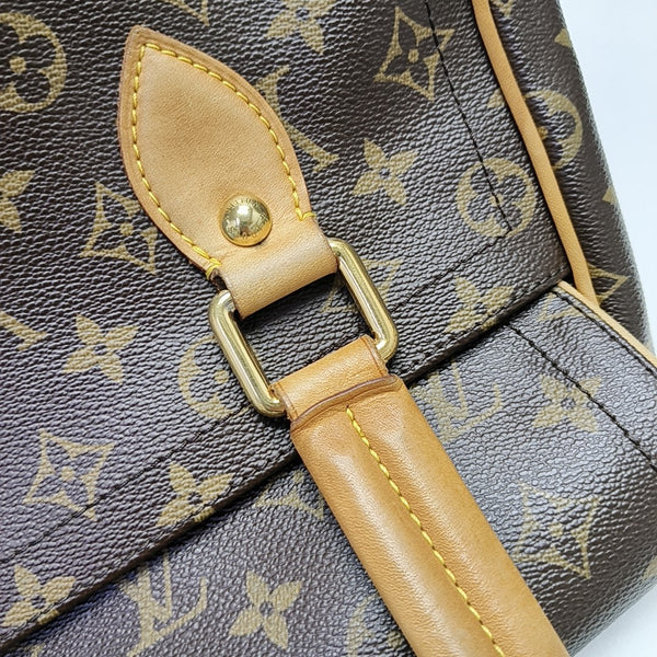 BEVERLY GM Monogram Coated Canvas Brown