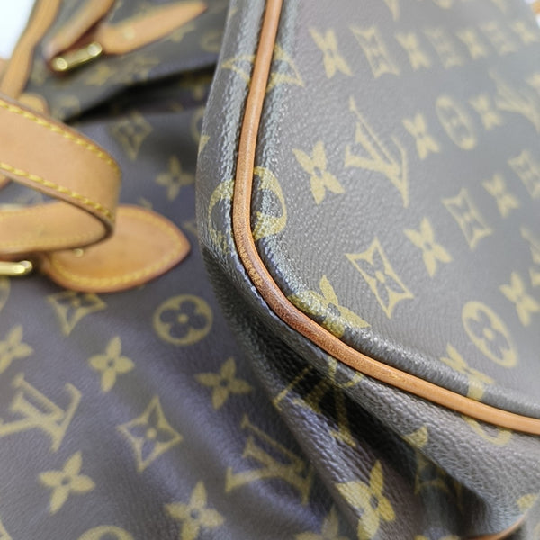 PALERMO PM Monogram Coated Canvas Brown