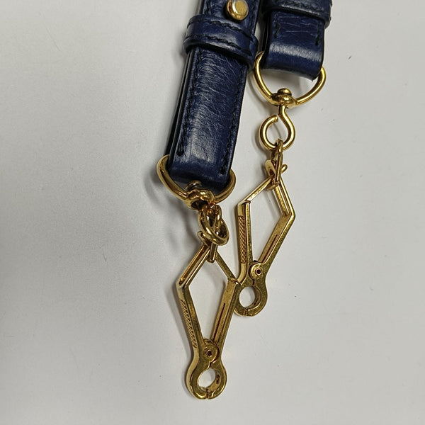 Bow Calfskin Blue