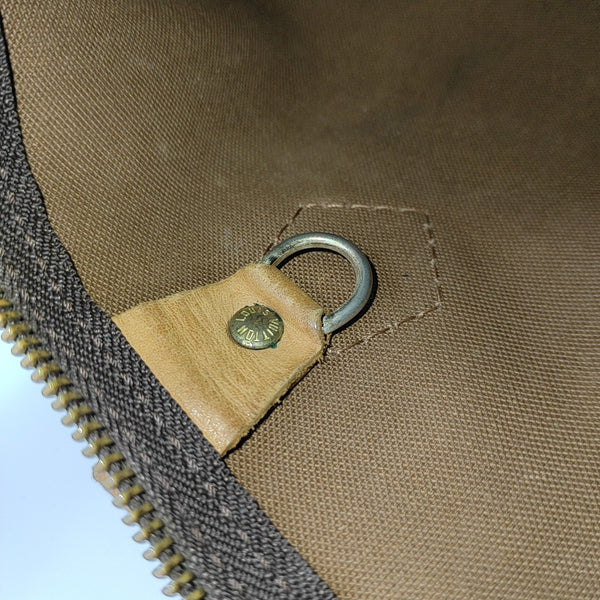 SPEEDY 30 Monogram Coated Canvas Brown