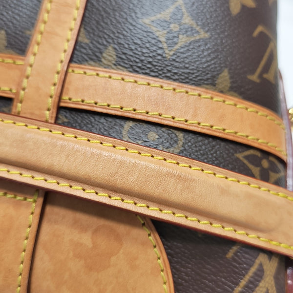 DUFFLE Monogram Coated Canvas Brown