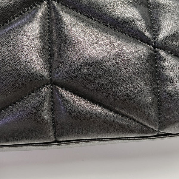 PUFFER Small Quilted Lambskin Black