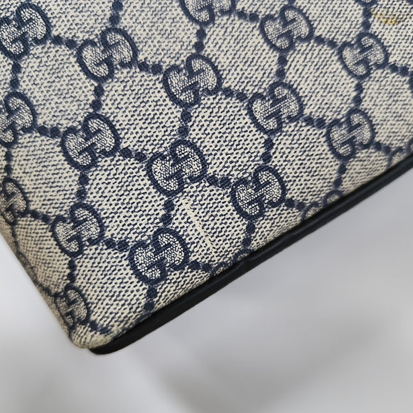 GG Blooms Monogram Coated Canvas Beige