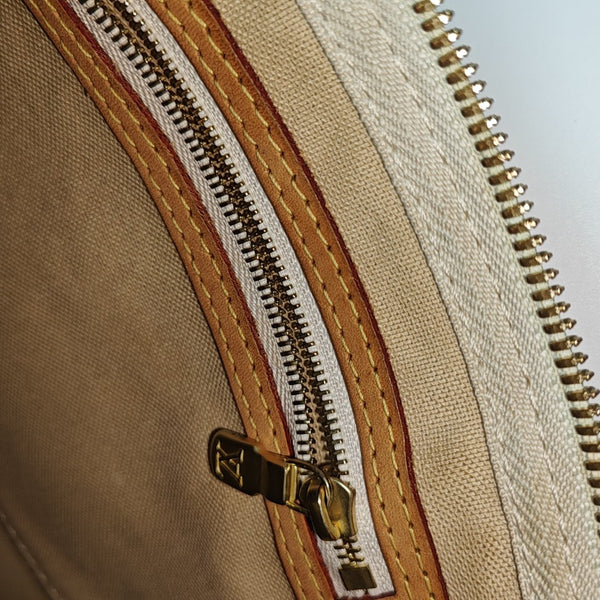 SPEEDY 25 Damier Azur Coated Canvas White