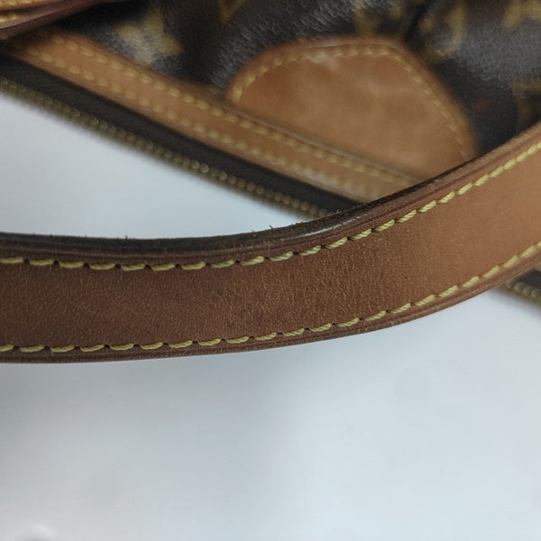 PALERMO PM Monogram Coated Canvas Brown
