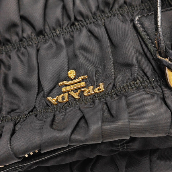 Gaufre Nylon Black