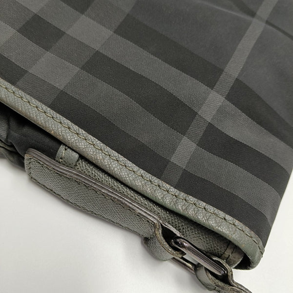 Fabric Shoulder Bag Gray