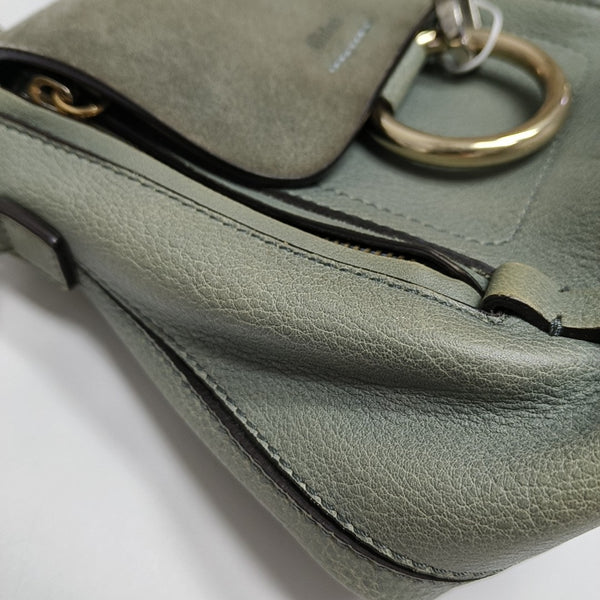 Faye Mini Calfskin Blue