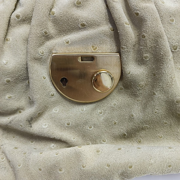 Suede Shoulder Bag Brown