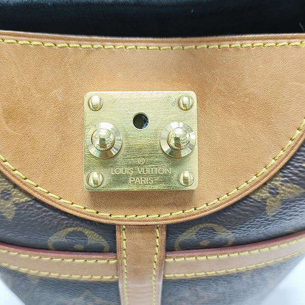 DUFFLE Monogram Coated Canvas Brown