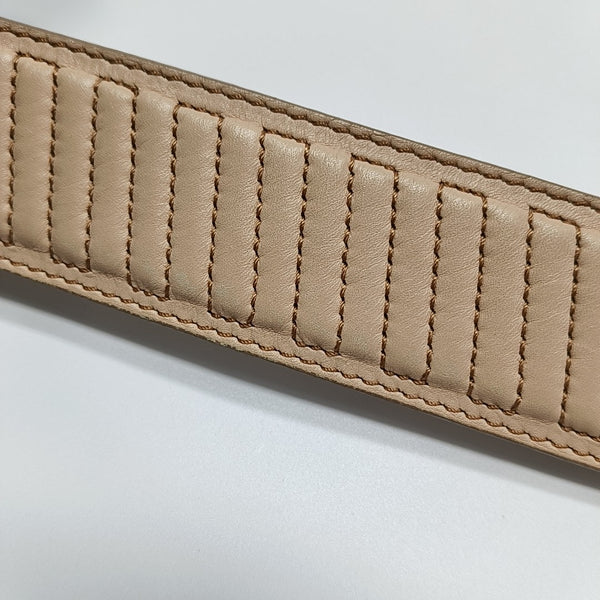 Calfskin Shoulder Bag Beige