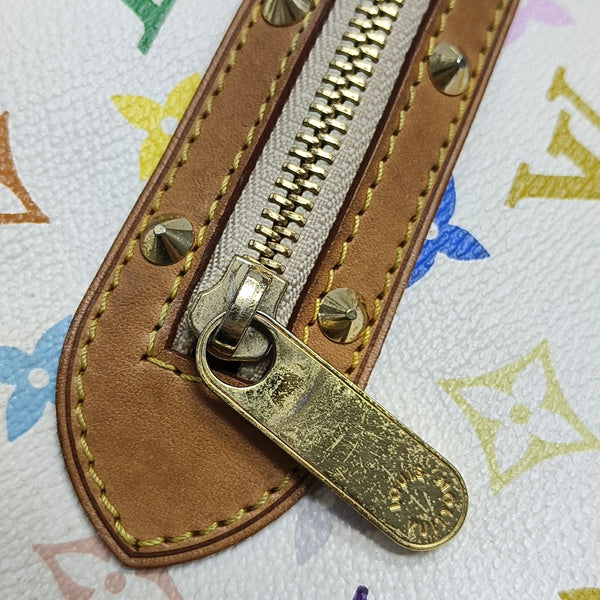 LV × TM BOULOGNE Monogram Coated Canvas White