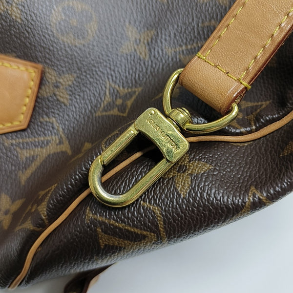 SPEEDY 25 Monogram Coated Canvas Brown
