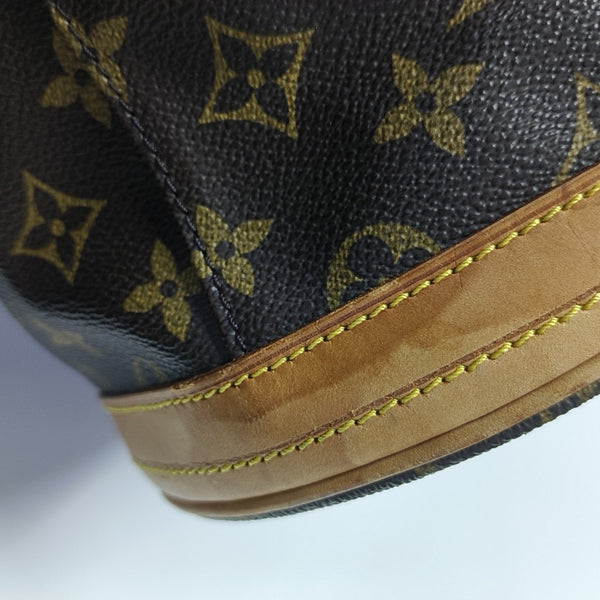 BUCKET GM Monogram Coated Canvas Brown