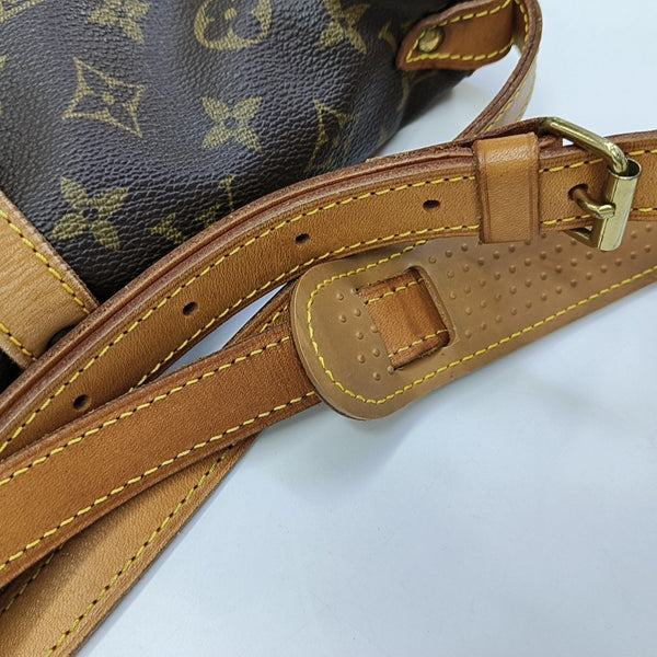 SAUMUR Monogram Coated Canvas Brown
