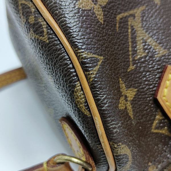 SPEEDY Nano Monogram lona revestida marrón