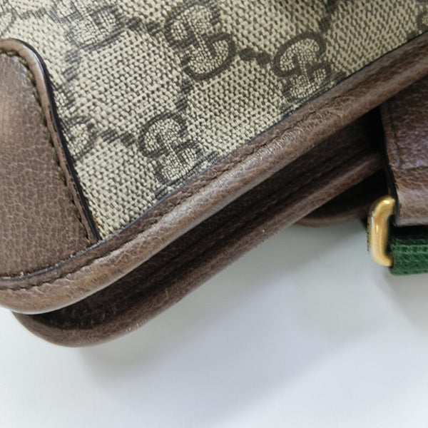 Neo Vintage Small Monogram Coated Canvas Beige