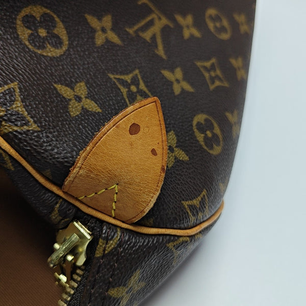 SAC SOUPLE 55 Monogram Coated Canvas Brown