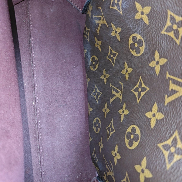 FLOWER Monogram Coated Canvas Brown