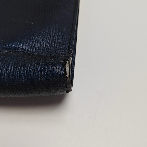 Calfskin Clutch Blue