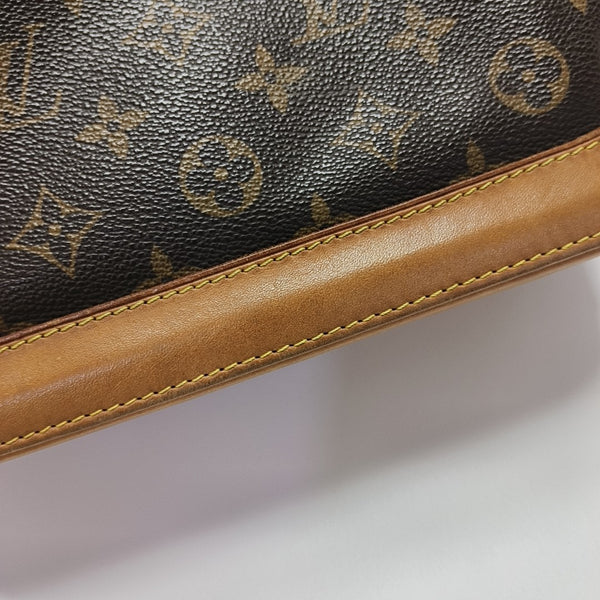 LOCKIT PM Monogram Coated Canvas Brown