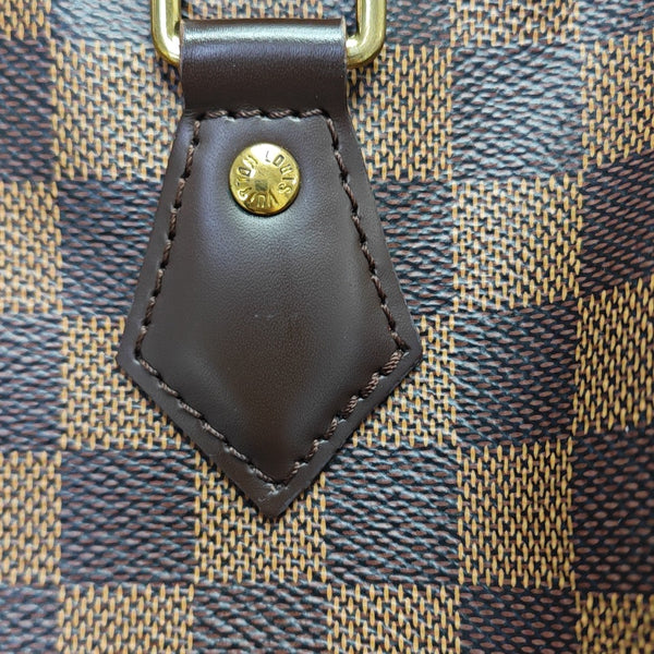 SPEEDY 25 Damier Ebene Coated Canvas Brown