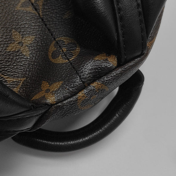 PALM SPRINGS PM Monogram Coated Canvas Brown
