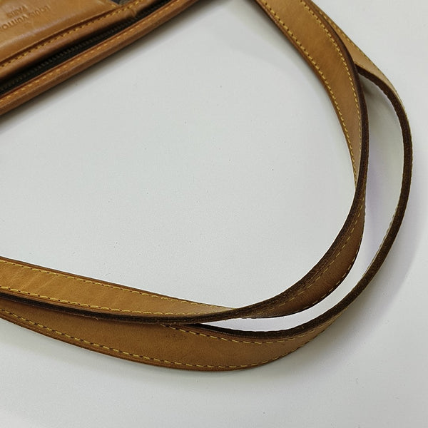 ESTRELA MM Monogram Coated Canvas Brown
