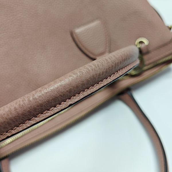 Calfskin Tote Bag Pink