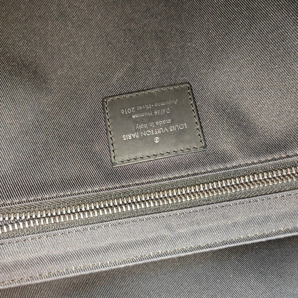 VOYAGER PM Monogram Coated Canvas Black