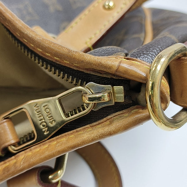 ESTRELA GM Monogram Coated Canvas Brown