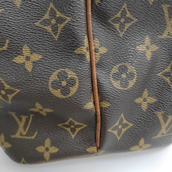 PALERMO PM Monogram Coated Canvas Brown