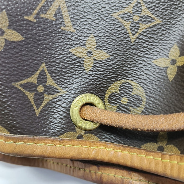 NOÉ BB Monogram Coated Canvas Brown