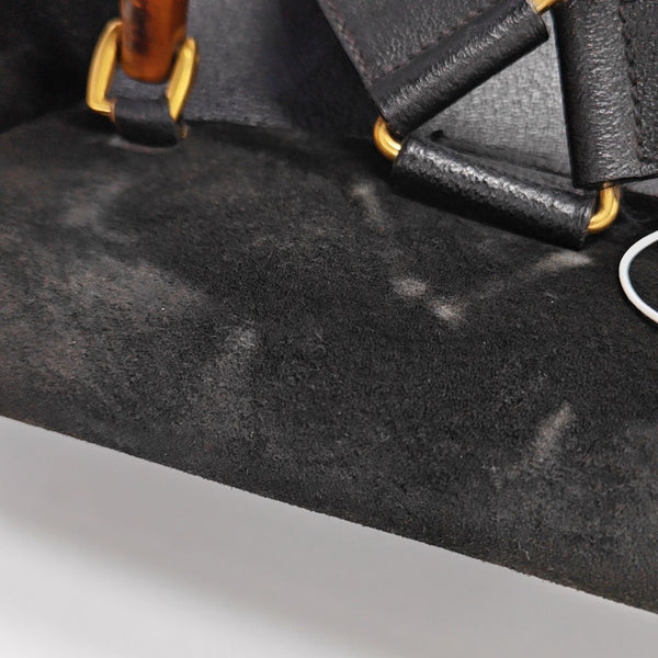 Bamboo 1947 Medium Suede Black