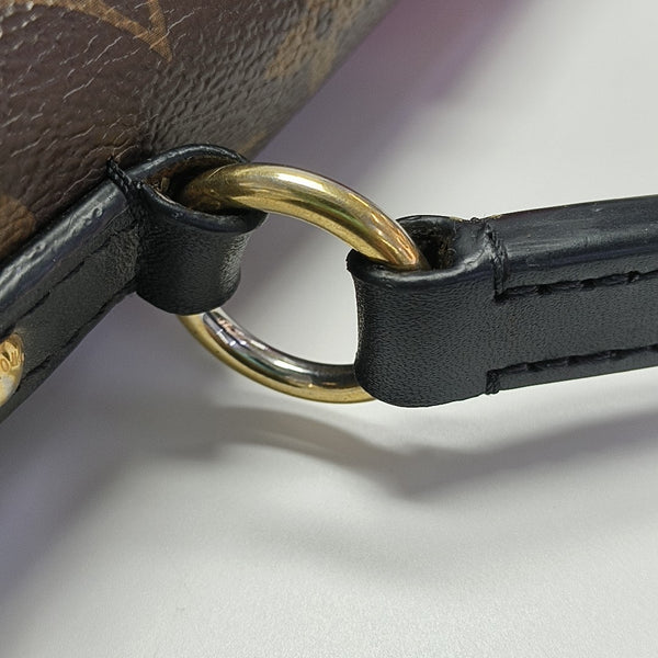 GEORGES MM Monogram Coated Canvas Brown